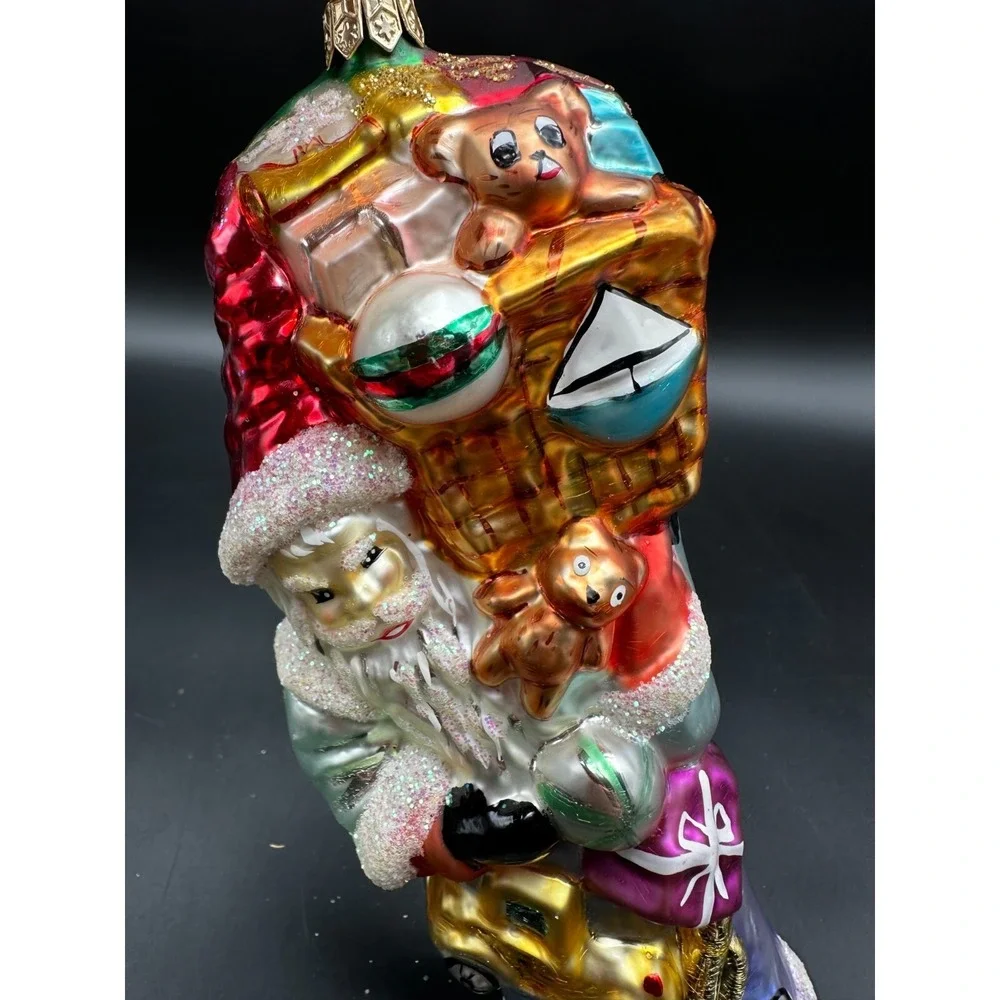 1996 Christopher Radko Toys for All Santa‎ 8